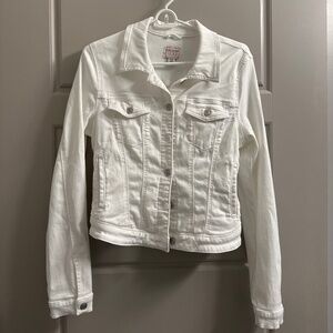 Guess White Denim Jacket